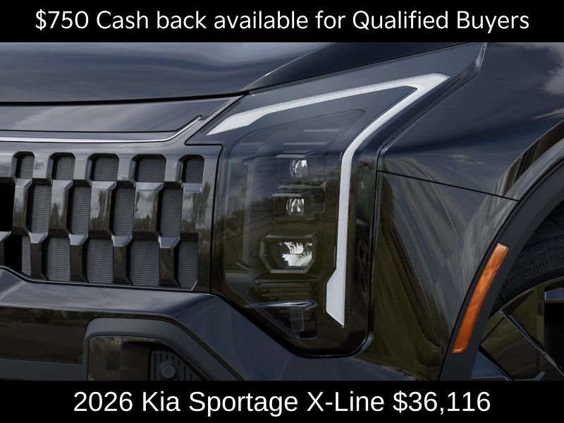 New 2026 Ebony Black Kia X-Line image 11