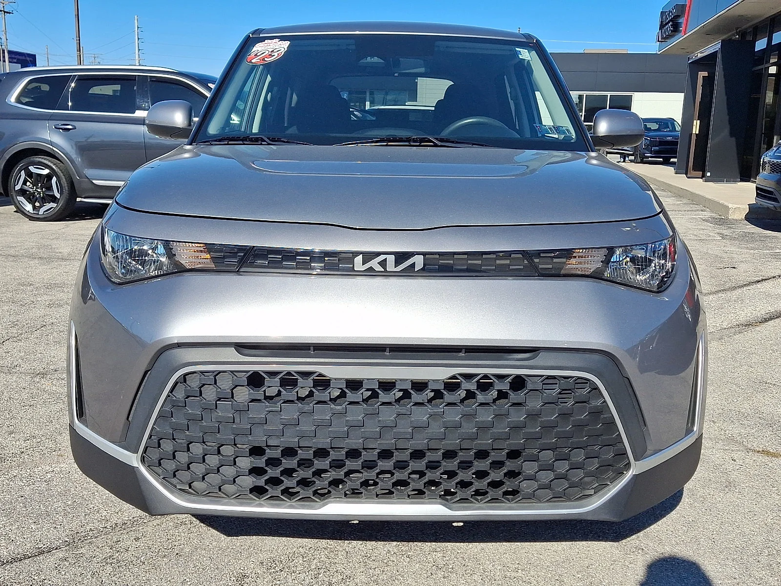 Certified Used 2023 Gray Kia LX image 2