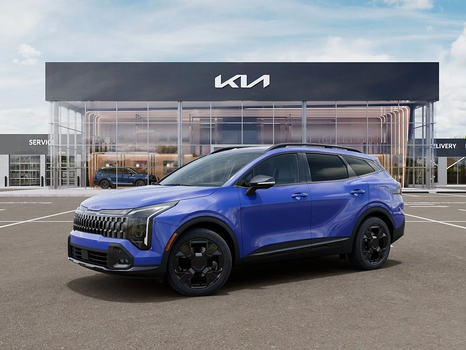 New 2026 Blue Kia X-Line image 4