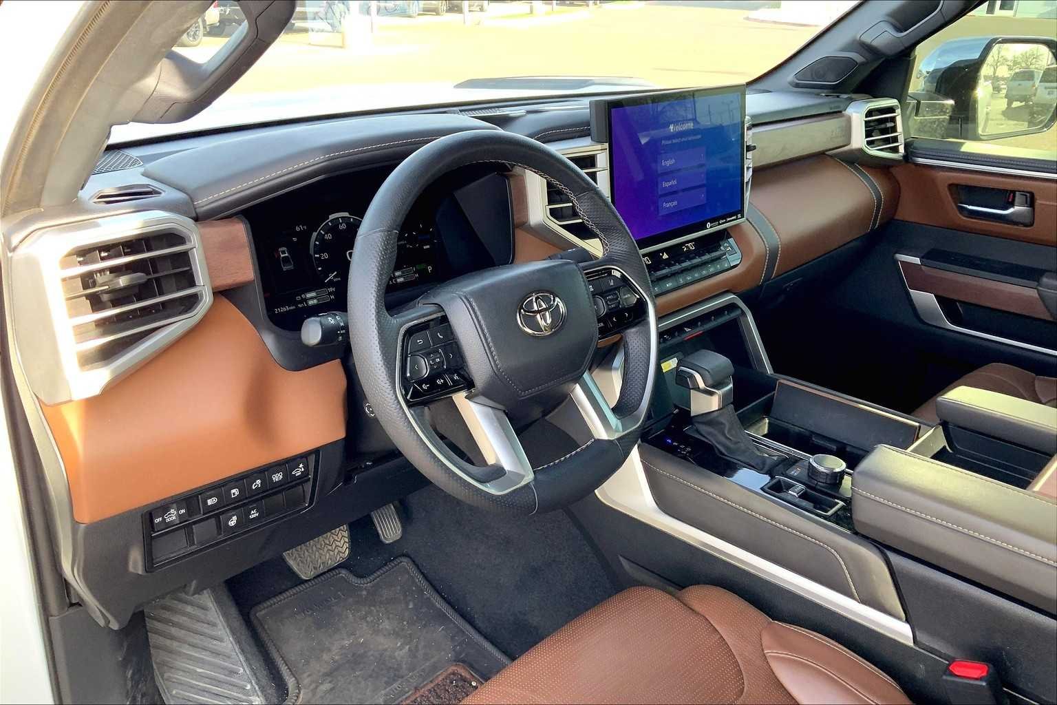 Used 2023 Wind Chill Pearl Toyota 1794 Edition Hybrid image 17