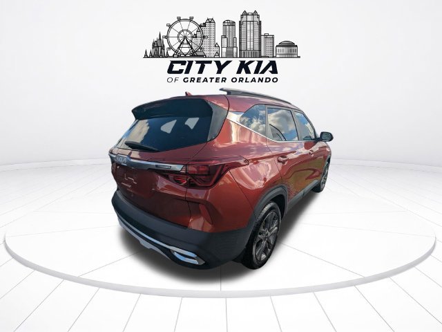 Certified Used 2023 Orange Kia S image 5