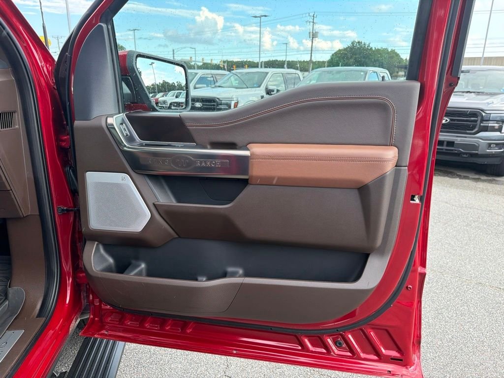 Certified Used 2025 Rapid Red Metallic Tinted Clearcoat Ford King Ranch image 25