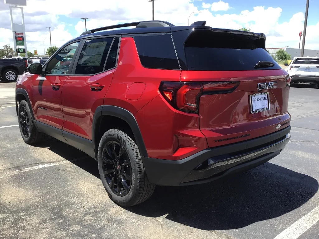 New 2027 Volcanic Red Tintcoat GMC AWD Elevation image 4