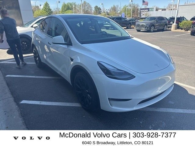 Used 2023 Tesla Model Y Long Range with VIN 7SAYGDEE2PF755000 for sale in Littleton, CO