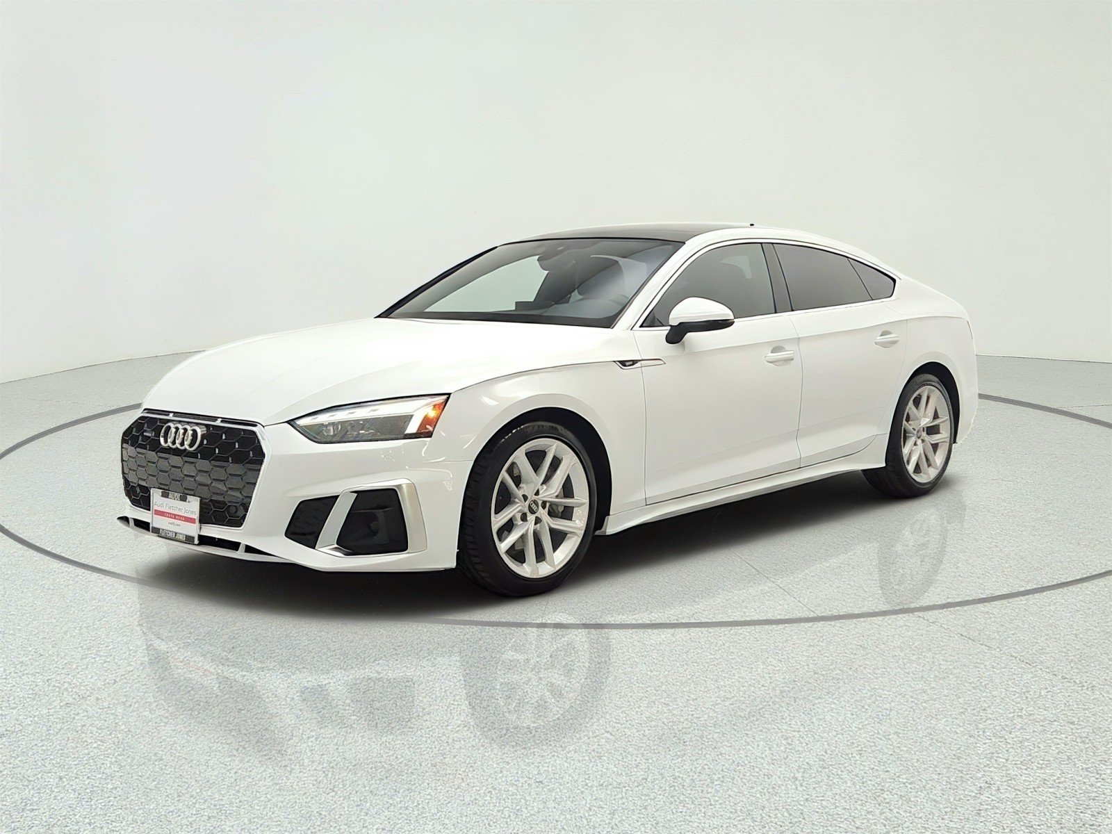 Used 2023 Glacier White Metallic Audi S line Premium image 1