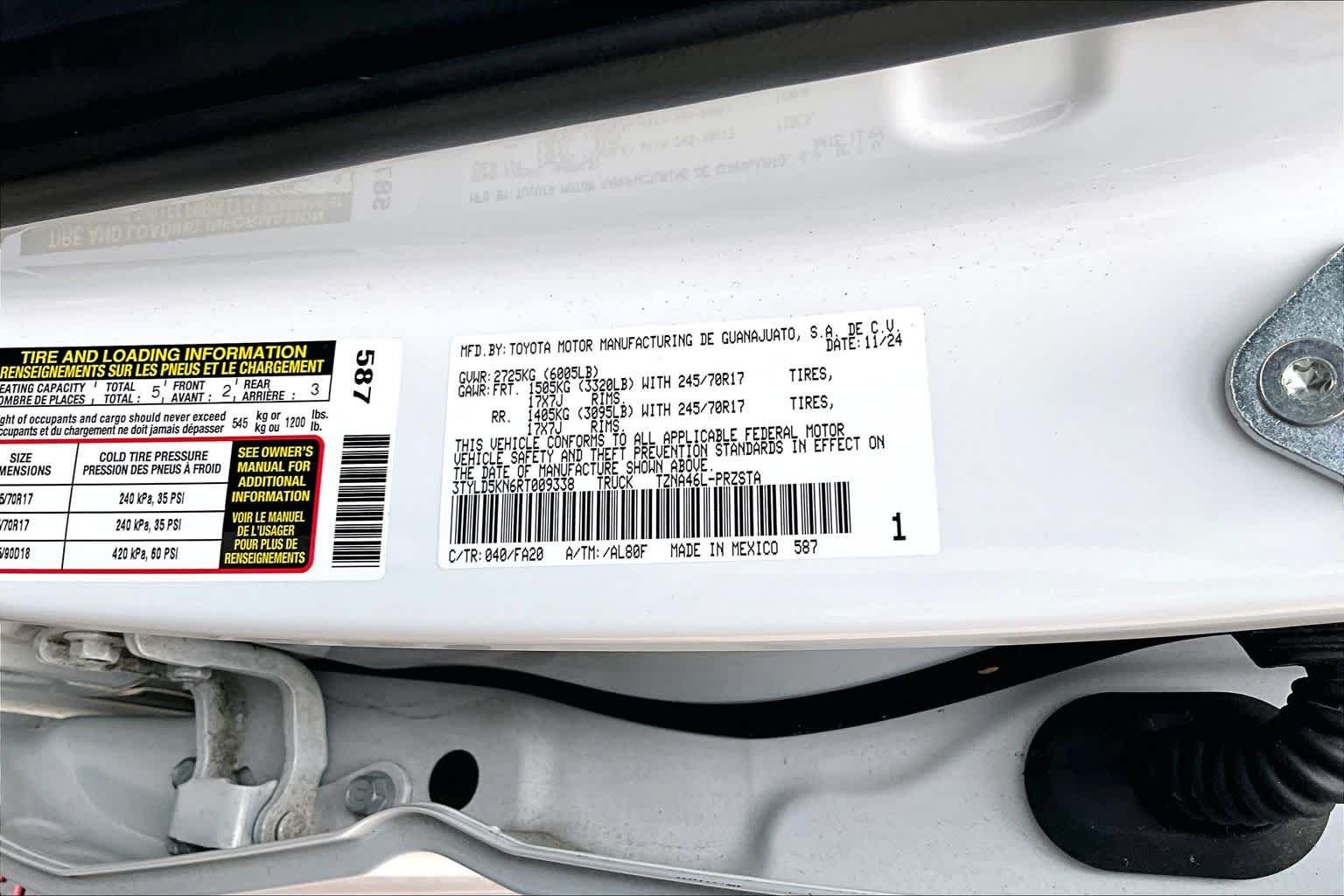 Certified Used 2024 Ice Cap Toyota SR image 34