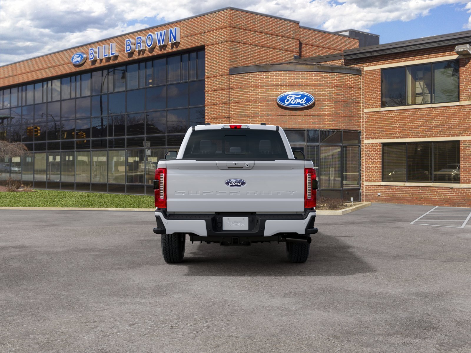 New 2027 Oxford White Ford LARIAT image 7