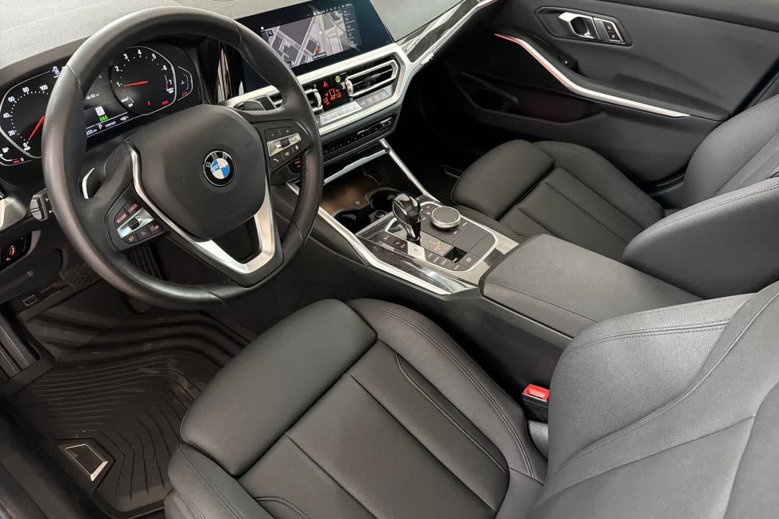 Used 2021 Jet Black BMW 330i image 11