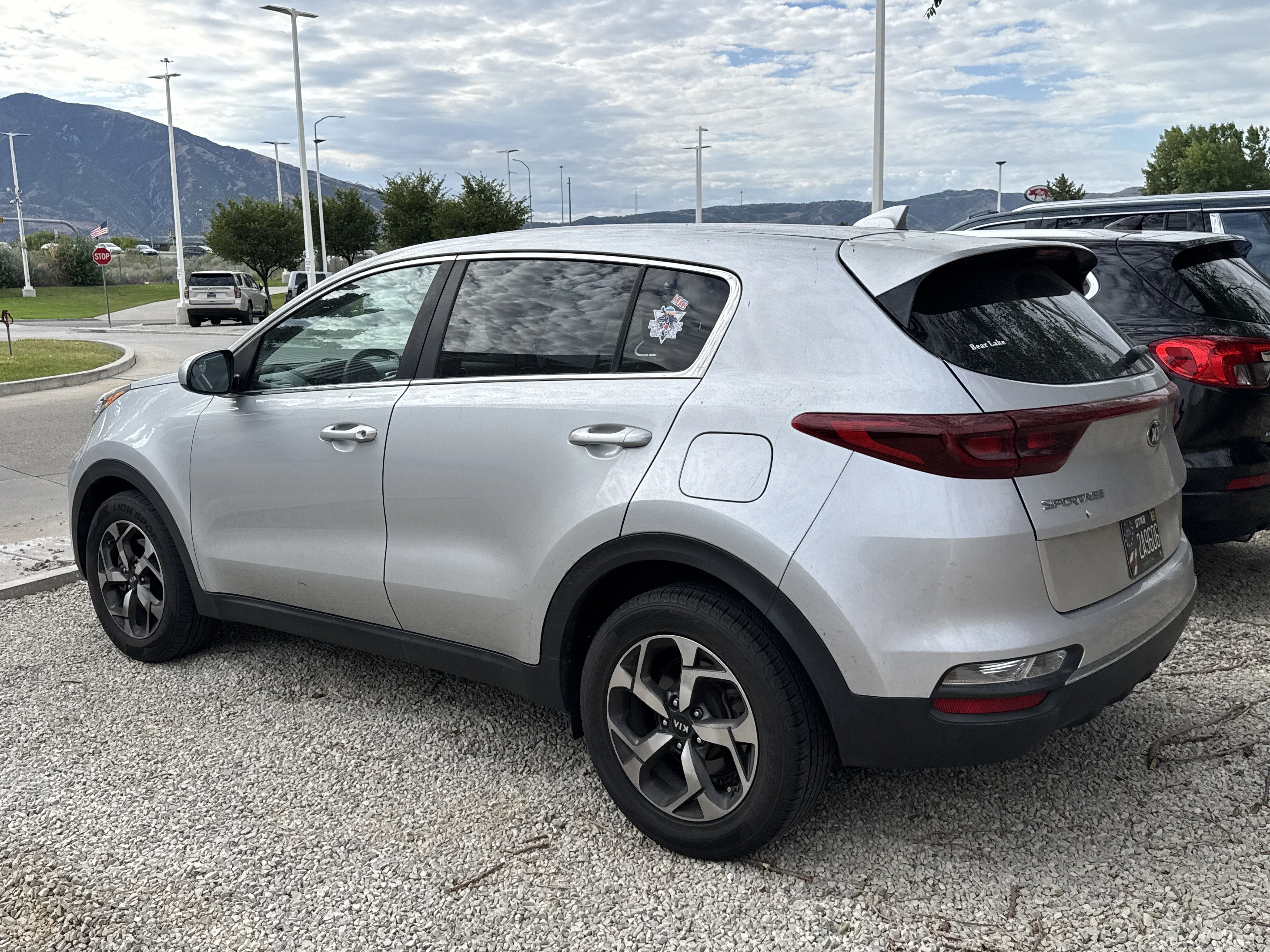 Used 2020 Sparkling Silver Kia LX image 6