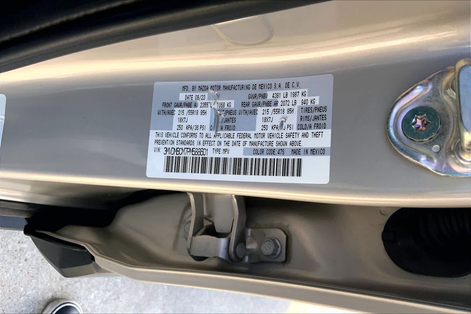 Used 2023 Platinum Quartz Metallic Mazda 2.5 S Preferred Package image 36