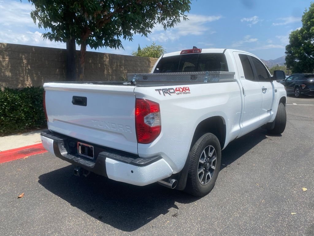 Used 2021 White Toyota Limited image 7