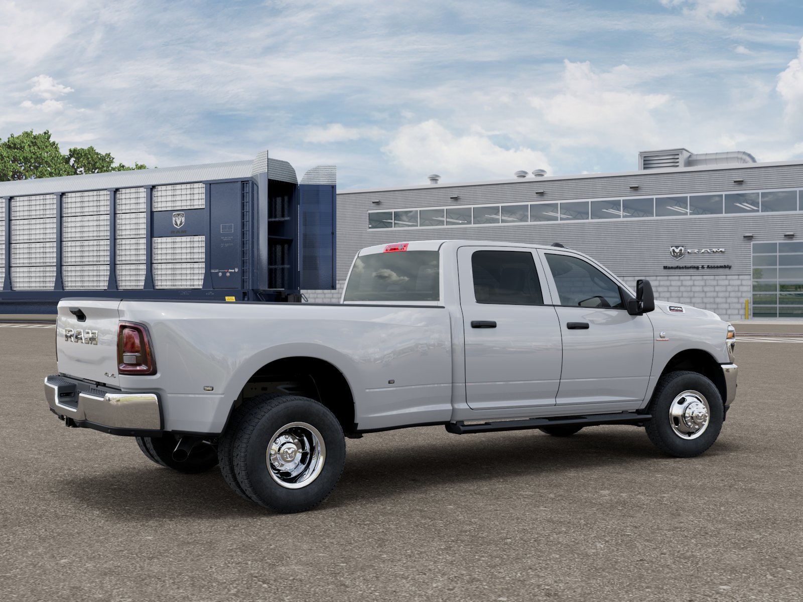 New 2026 Bright White Clear-Coat Exterior Paint RAM Tradesman Dually image 30