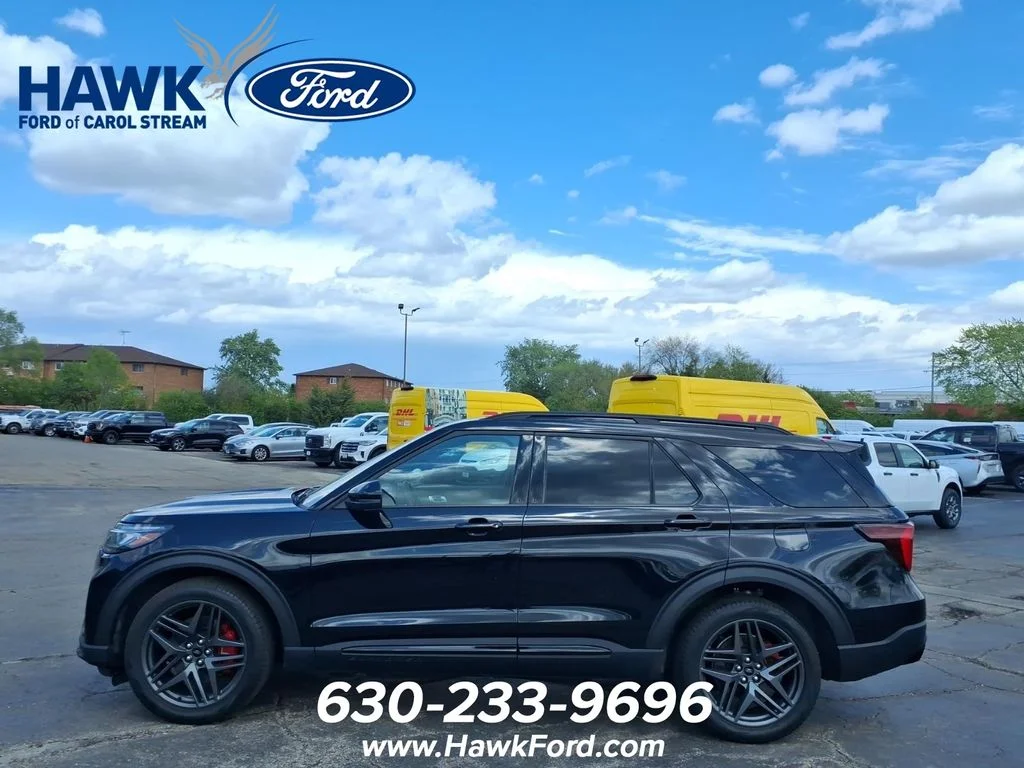 Certified Used 2025 Black Metallic Ford ST image 4