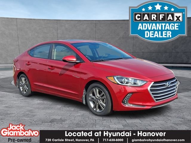 2018 Hyundai Elantra Value Edition