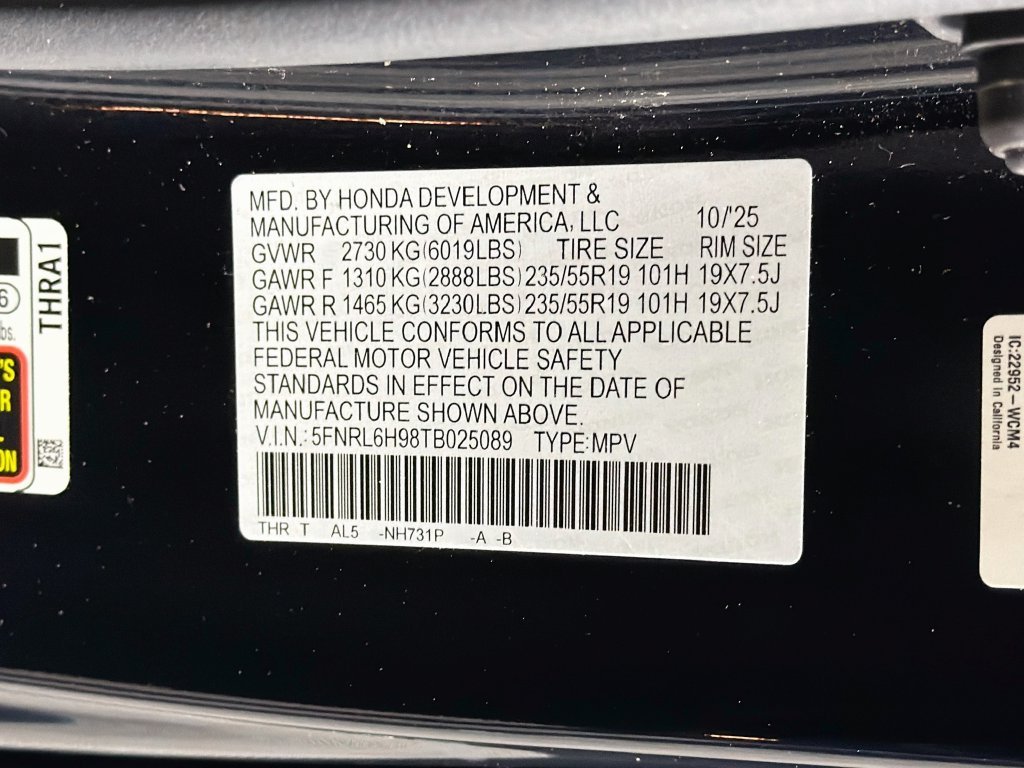 Used 2026 Crystal Black Pearl Honda Elite image 35