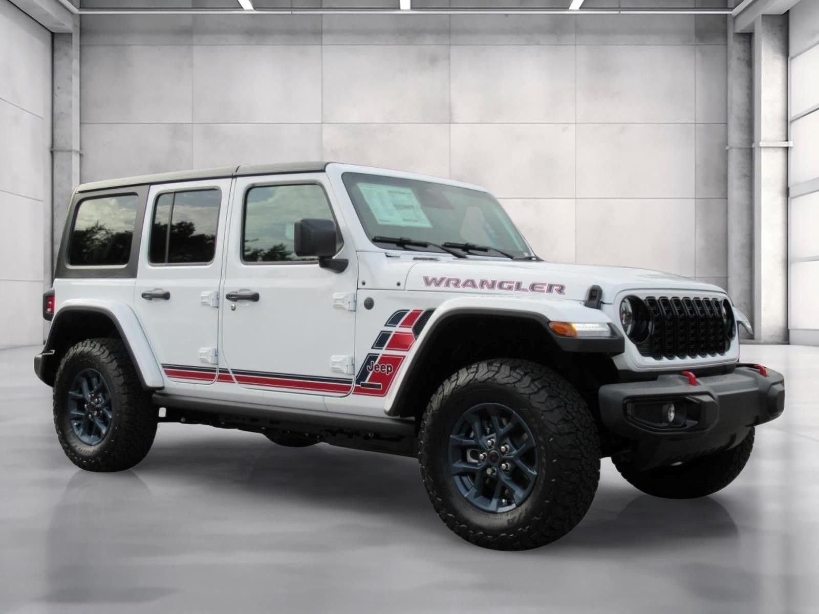 New 2026 Bright White Clearcoat Jeep America250 Edition image 1