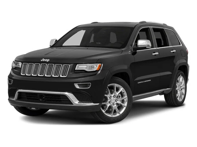 Used 2014 Brilliant Black Crystal Pearlcoat Jeep Summit image 1