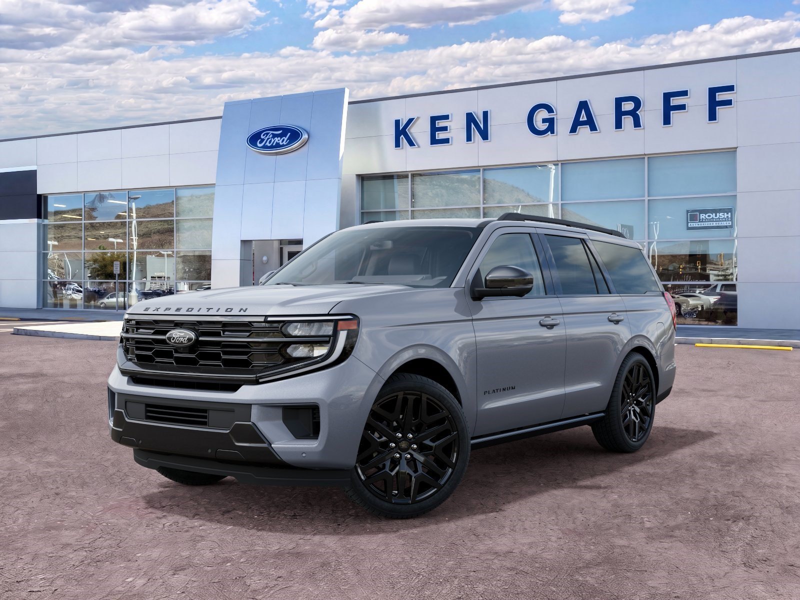 New 2027 Glacier Gray Metallic Tri-Coat Ford Platinum image 2