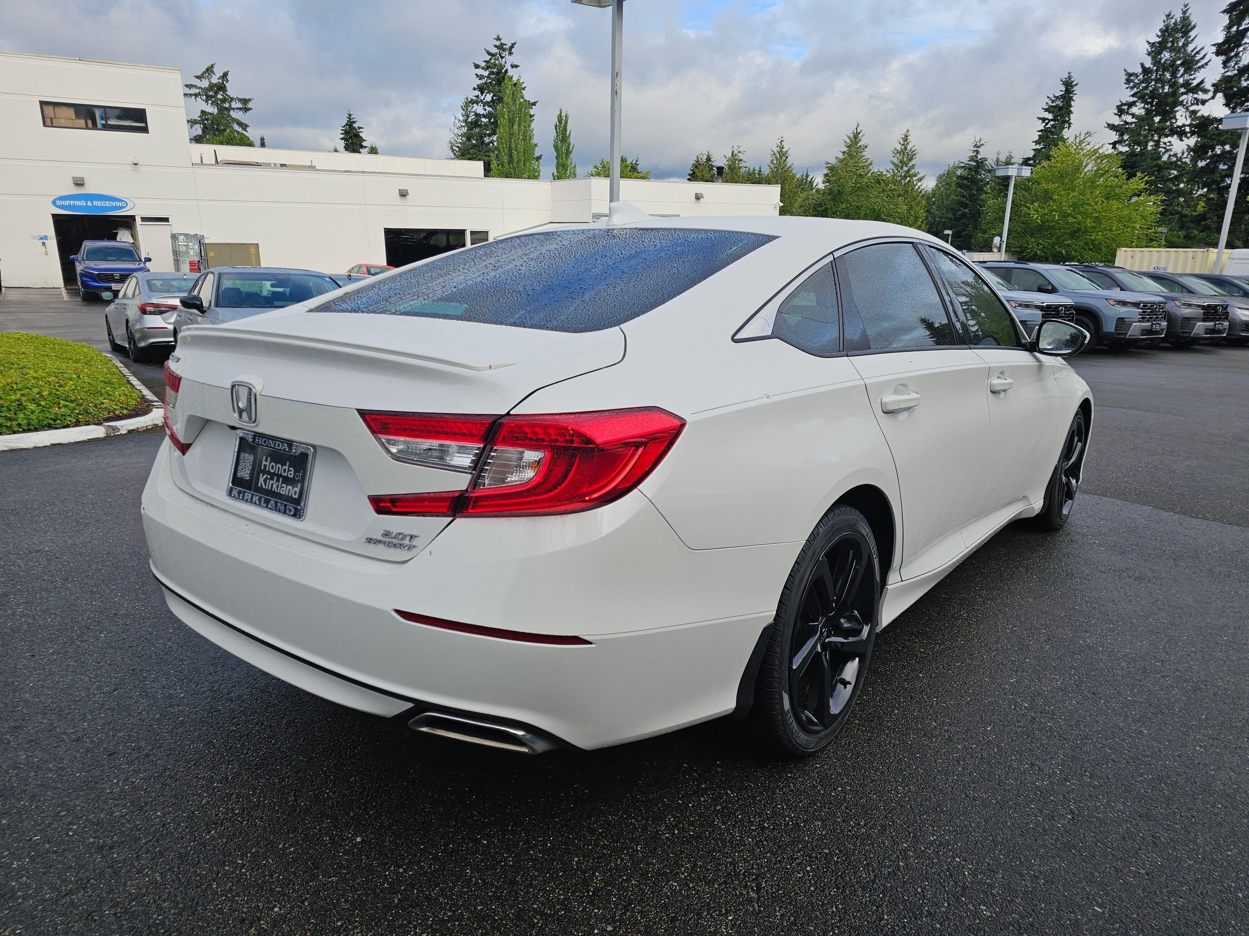 Used 2020 Platinum White Pearl Honda Sport 2.0T image 7