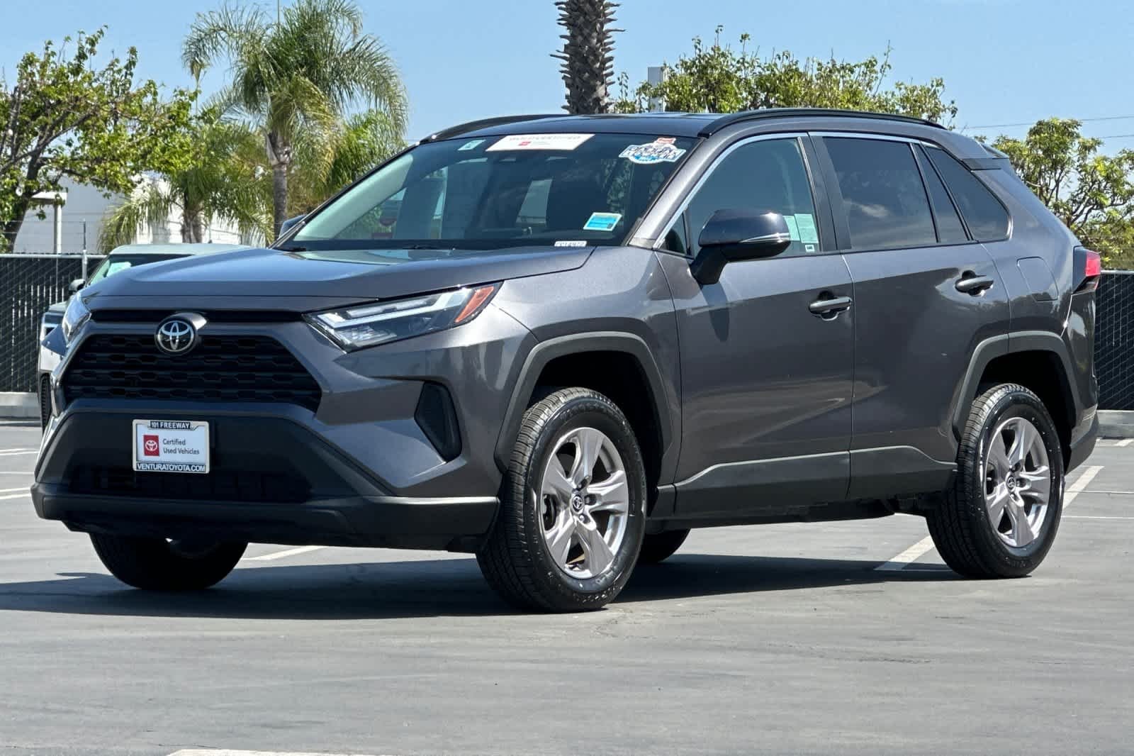 Certified Used 2024 Magnetic Gray Metallic Toyota XLE image 8