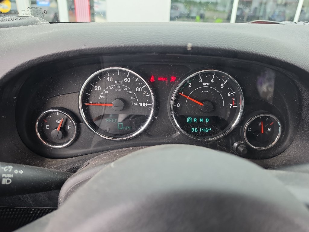 Used 2017 Firecracker Red Clearcoat Jeep Sport image 8