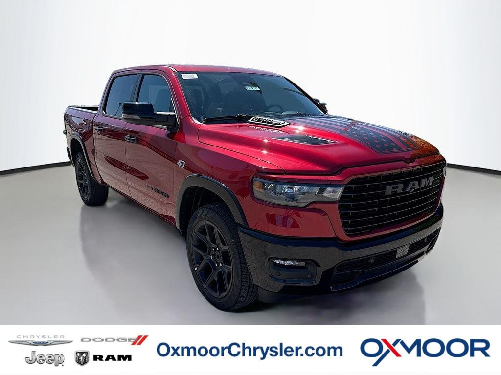 New 2026 Molten Red Pearl-Coat Exterior Paint RAM Laramie image 1