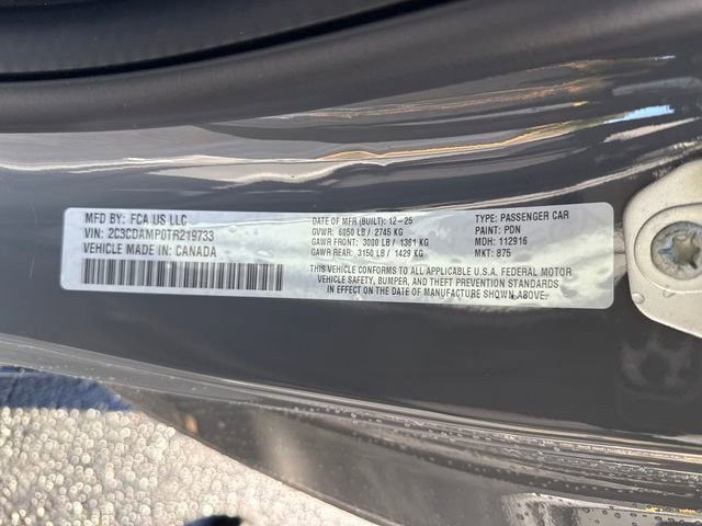 New 2026 Destroyer Gray Exterior Paint Dodge Scat Pack image 16