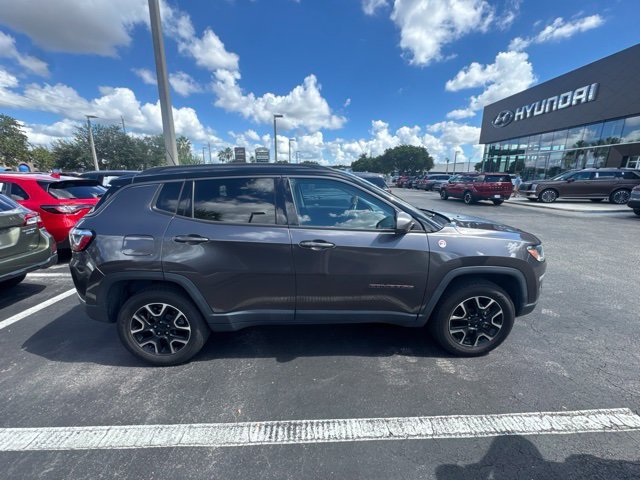 Used 2021 Granite Crystal Metallic Clearcoat Jeep Trailhawk image 5
