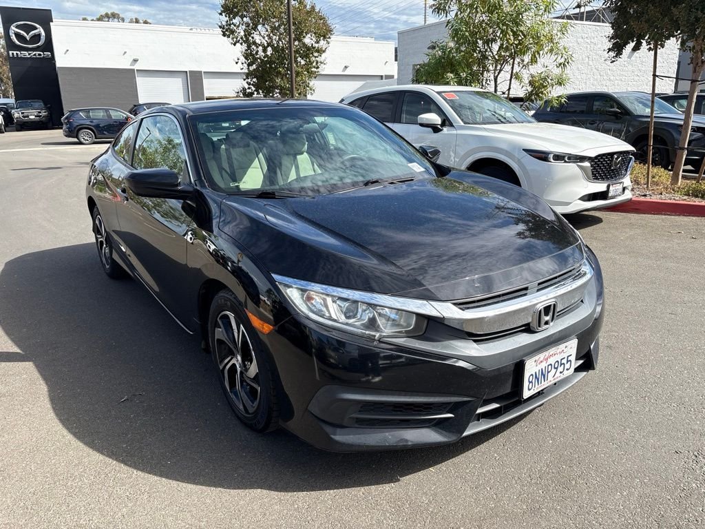 Used 2016 Crystal Black Pearl Honda LX image 4