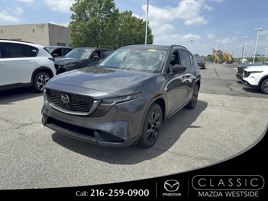 New 2026 Machine Gray Metallic Mazda 2.5 S Premium Plus AWD image 1