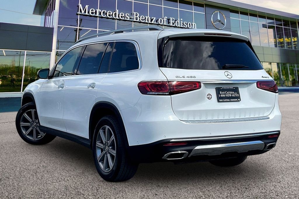 Certified Used 2023 White Mercedes-Benz GLS 450 image 2