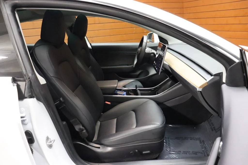 Used 2020 Pearl White Multi-Coat Tesla Long Range image 50