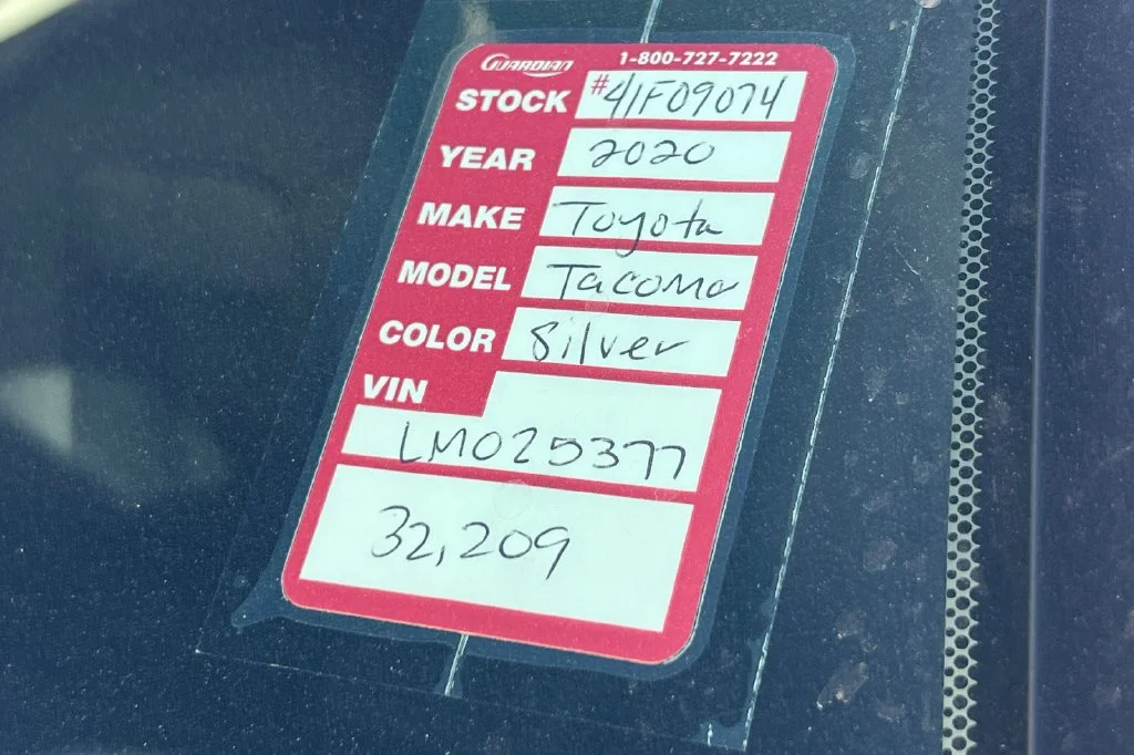 Certified Used 2020 Silver Toyota SR5 image 10