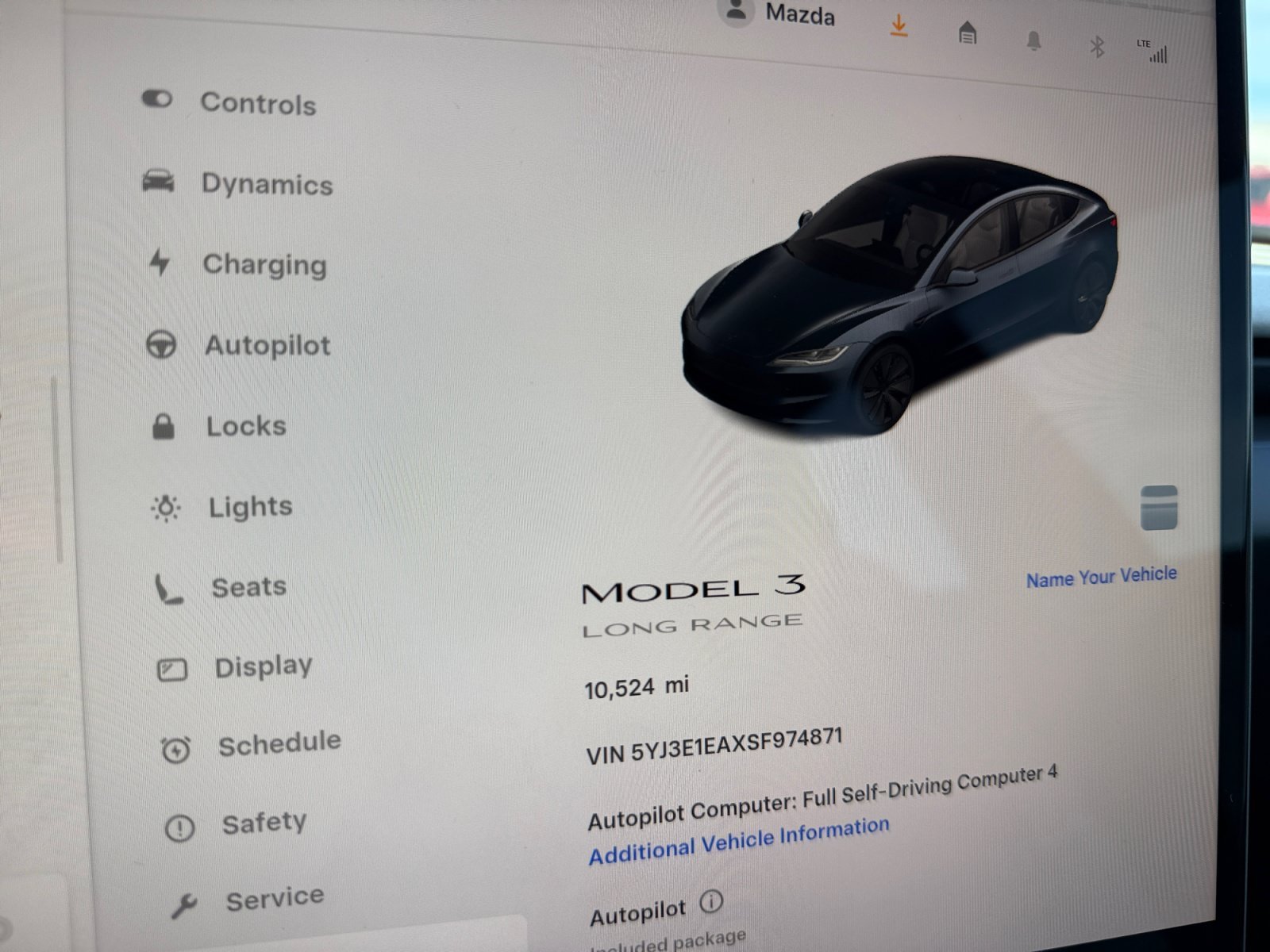Used 2025 Stealth Grey Tesla Long Range image 11