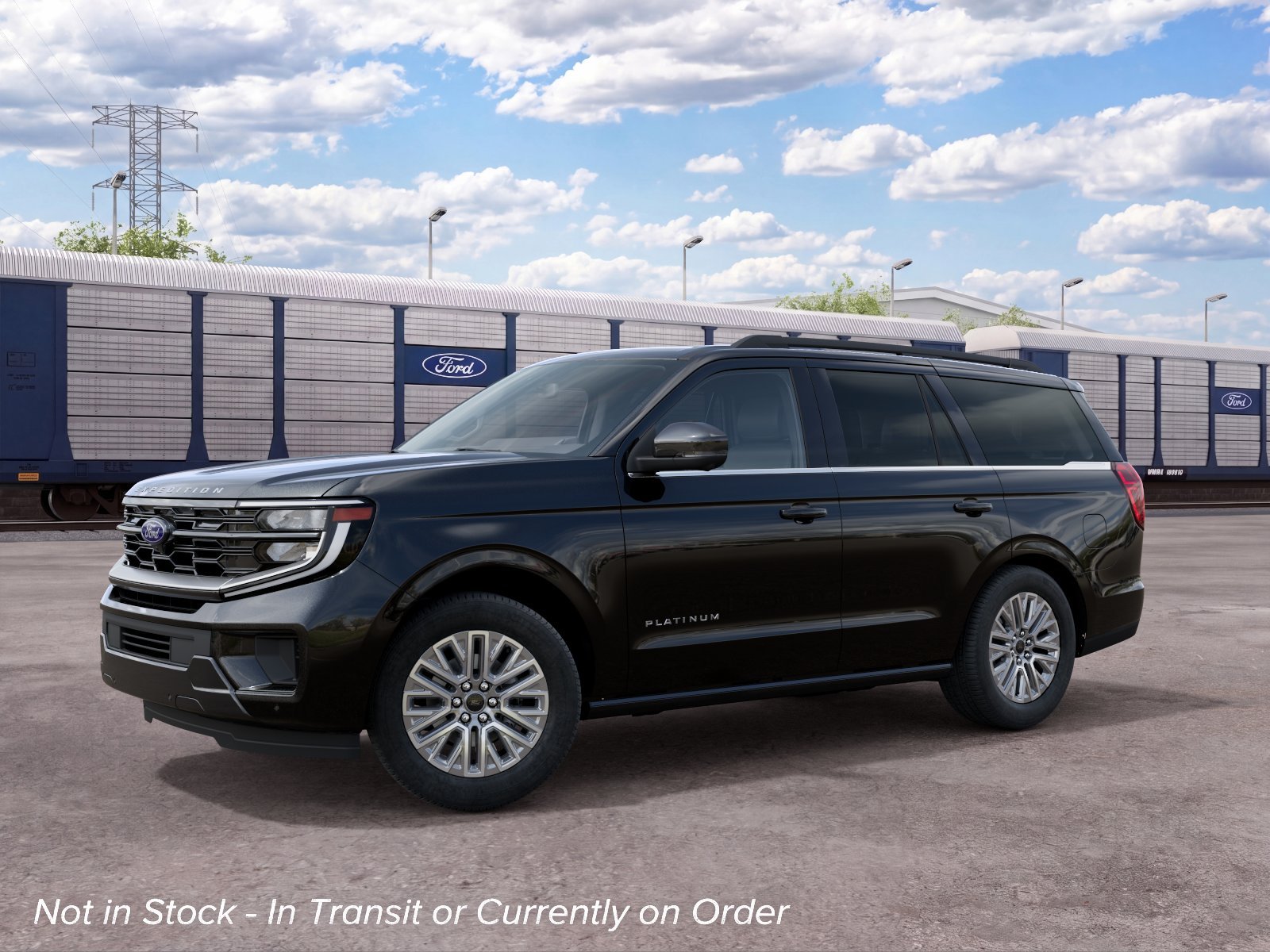 New 2027 Agate Black Metallic Ford Platinum image 1