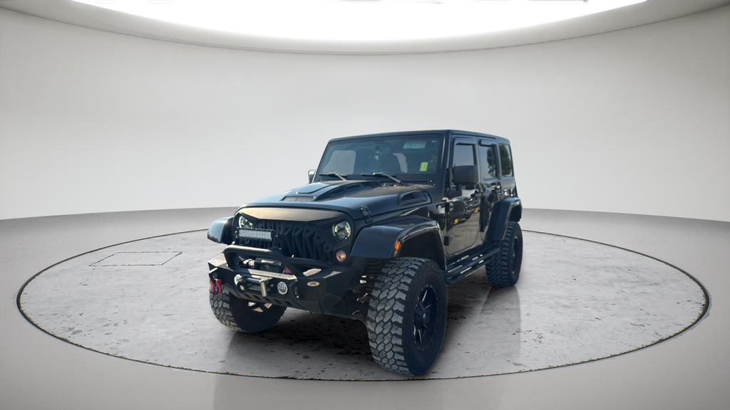 Used 2015 Black Jeep Unlimited Sahara image 12