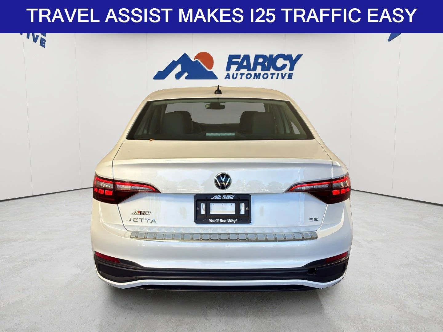 Used 2024 Opal White Pearl Volkswagen SE image 6