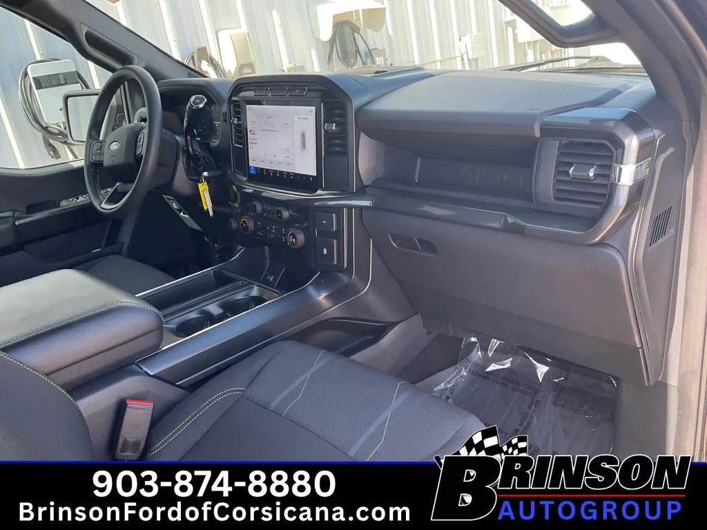 Used 2024 Agate Black Metallic Ford STX image 28