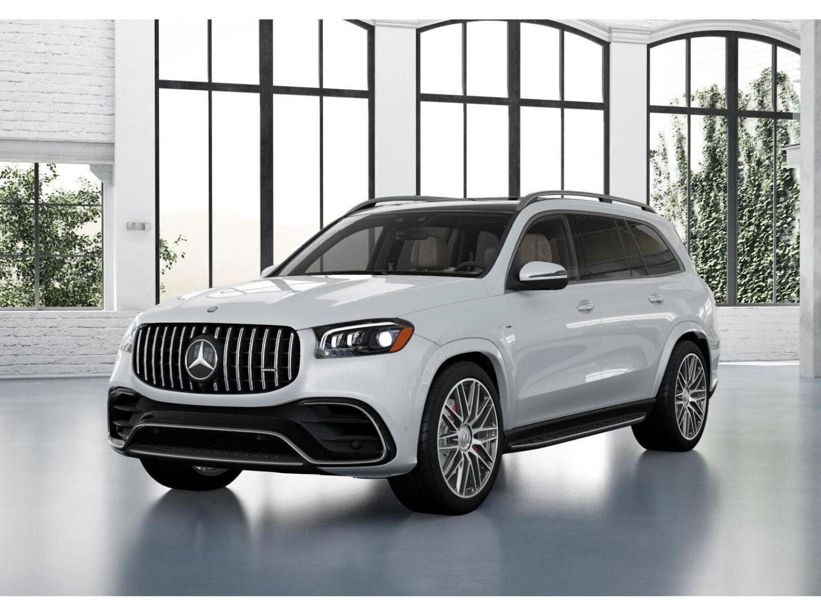 New 2026 MANUFAKTUR Moonlight White Metallic Mercedes-Benz AMG® GLS 63 image 40