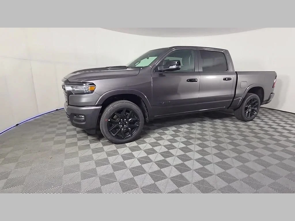 New 2026 Granite Crystal Metallic Clear-Coat Exterior Paint RAM Laramie image 36