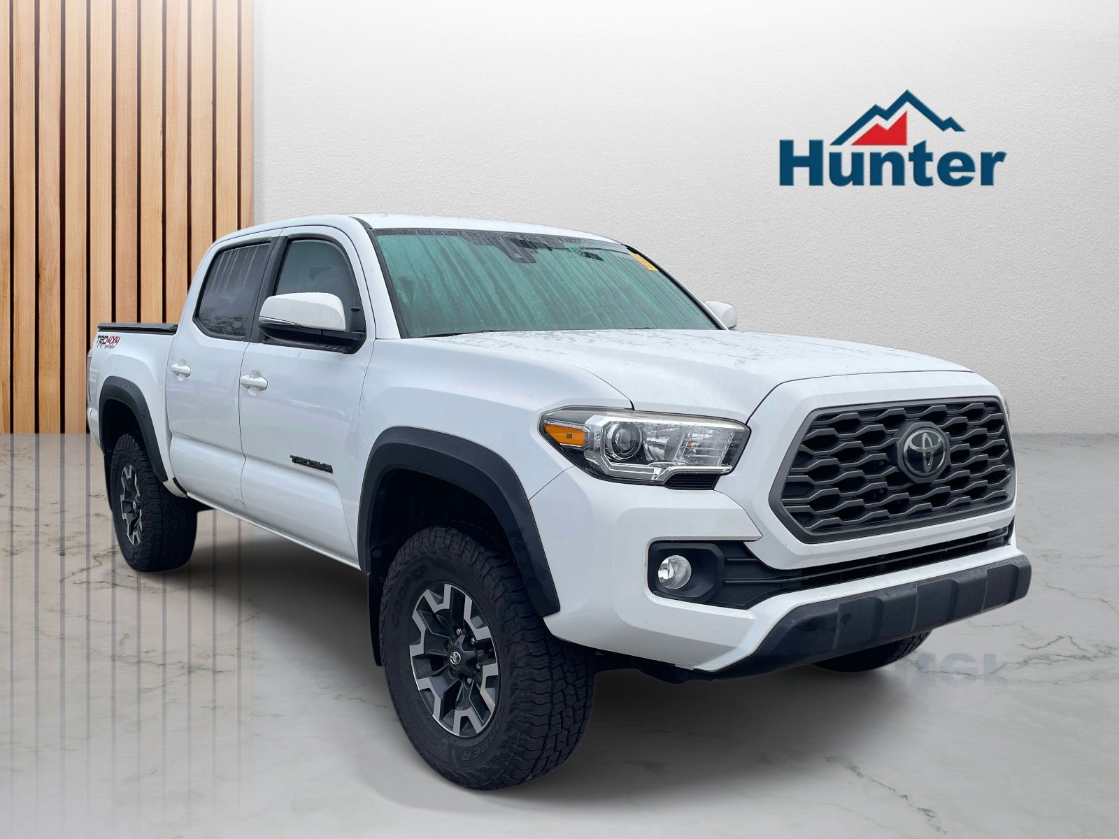 Used 2021 Super White Toyota TRD Off Road image 1