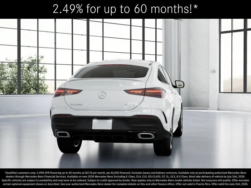 New 2026 Polar White Mercedes-Benz GLE 450 image 66