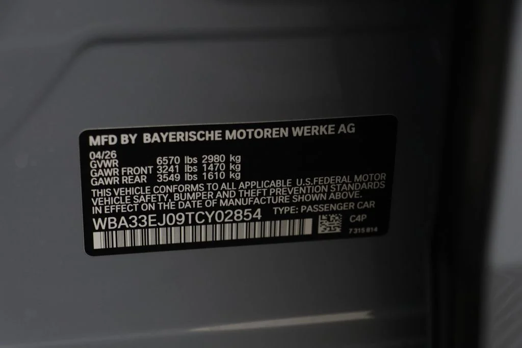 New 2026 Gray BMW 760i xDrive image 26
