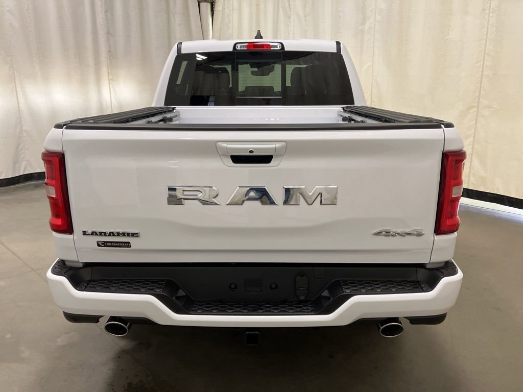 New 2026 Bright White Clear-Coat Exterior Paint RAM Laramie image 24