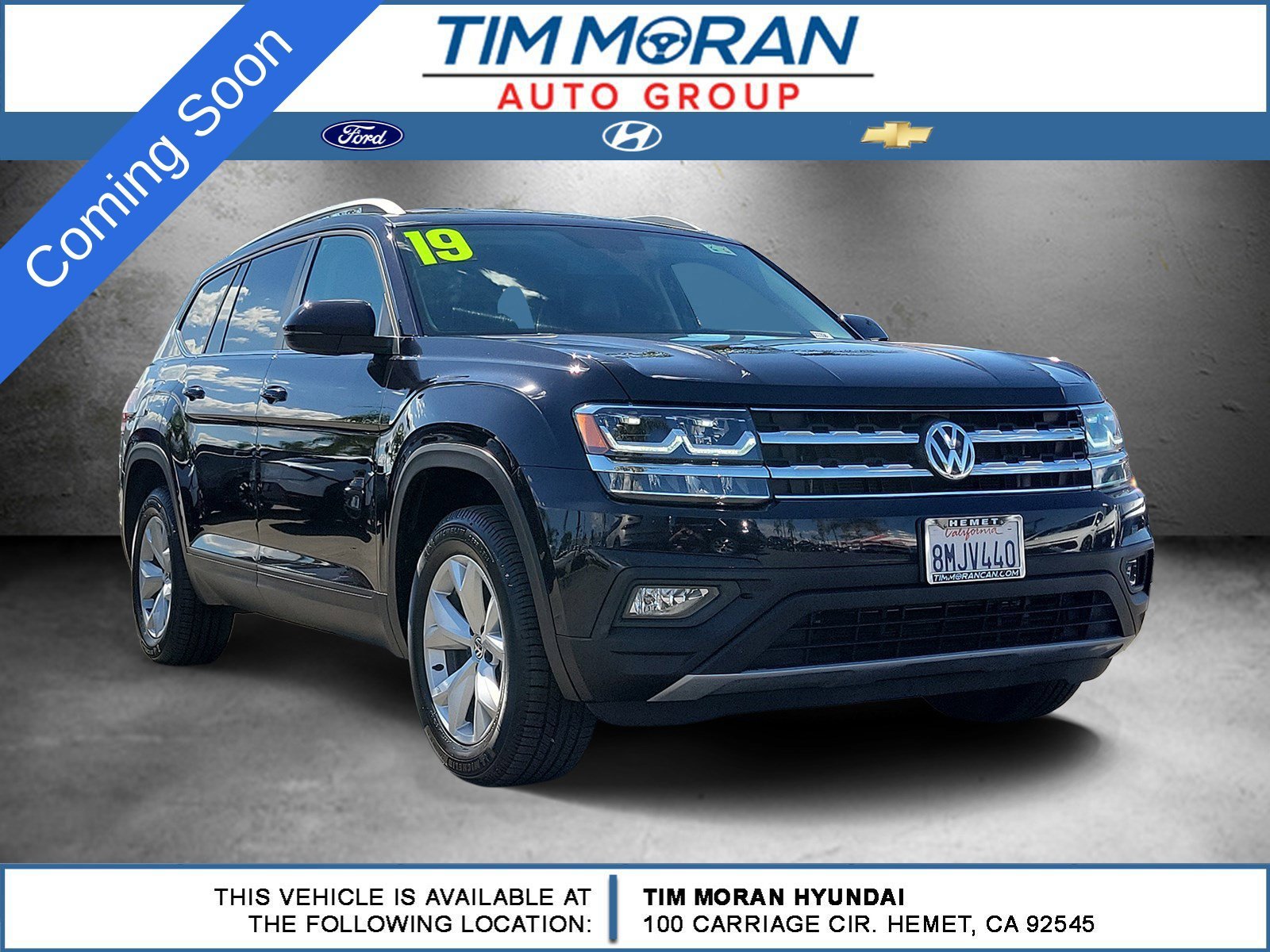 2019 Volkswagen Atlas