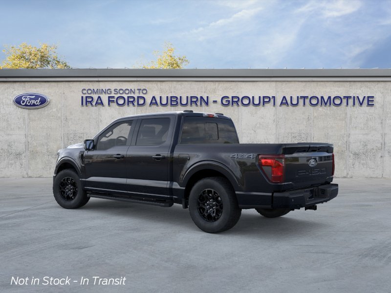 New 2026 Agate Black Metallic Ford XLT image 4