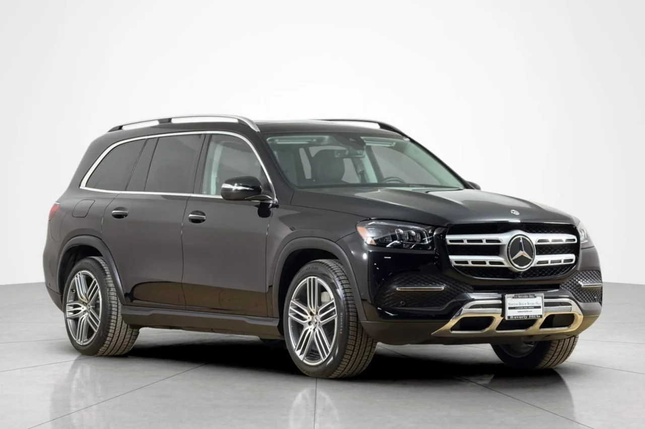 Certified Used 2023 Obsidian Black Metallic Mercedes-Benz GLS 450 image 7
