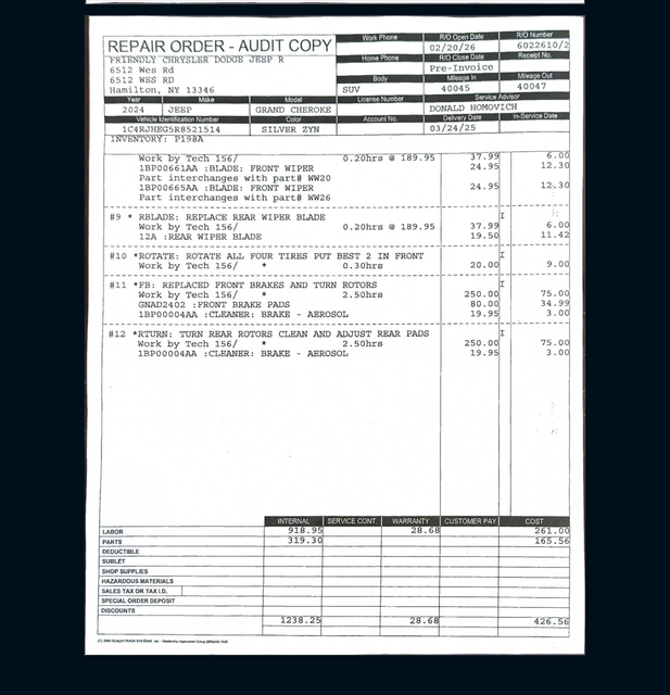 Used 2024 Silver Jeep Summit Reserve image 4