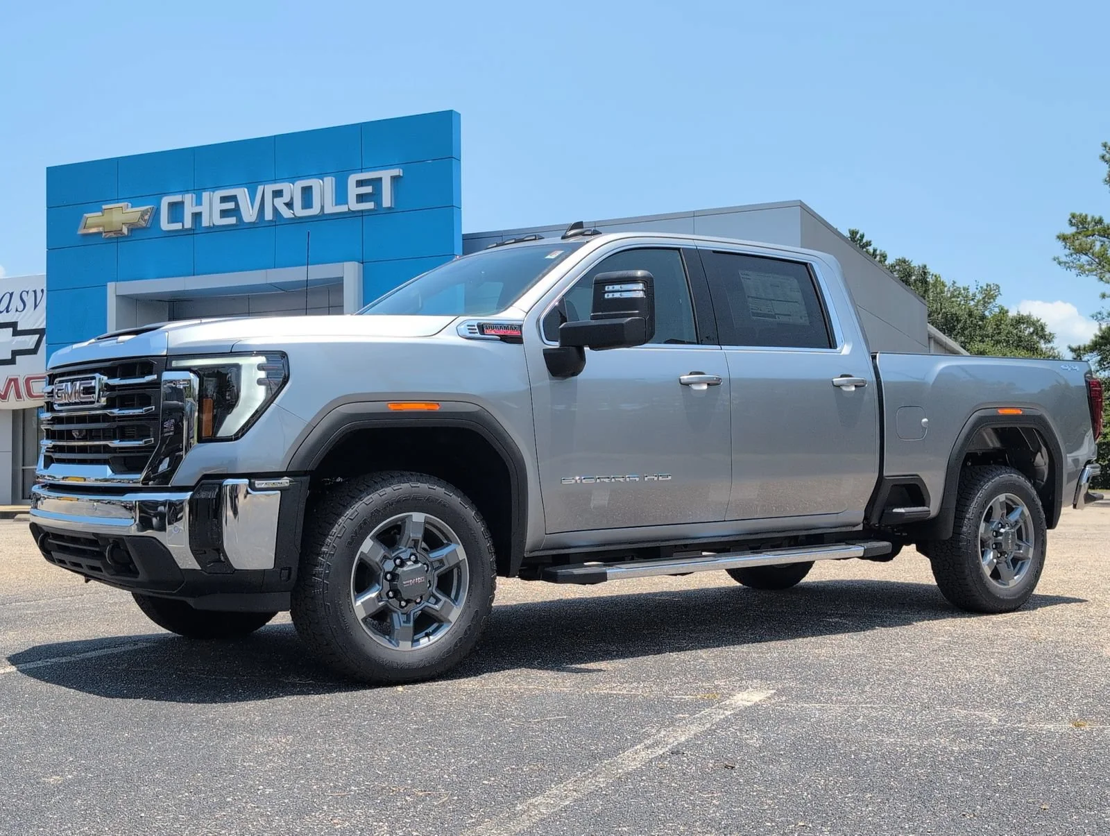 New 2026 Sterling Metallic GMC SLE image 1