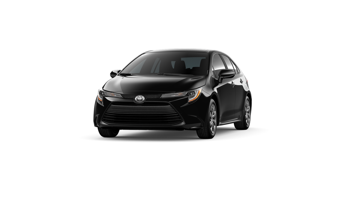 New 2026 Midnight Black Metallic Toyota LE image 18